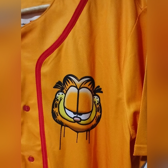 Garfield Unisex Baseball Jersey Size: L (NEW) - Picture 2 of 8